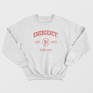Emergency Athletic Distressed Logo Sweatshirt